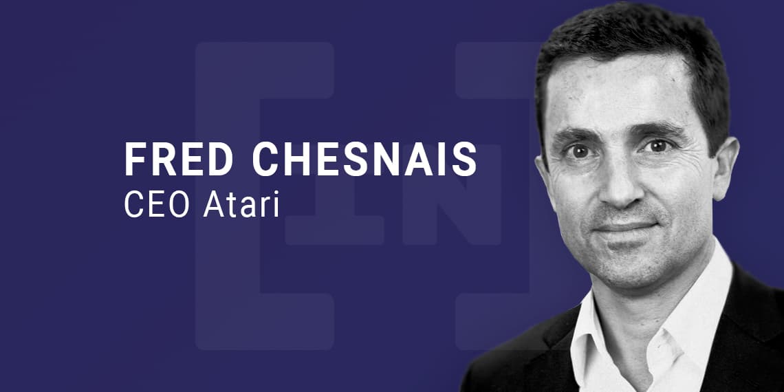 Fred Chesnais, PDG d&#8217;Atari : &#8220;Je suis un grand supporter de la blockchain&#8221;