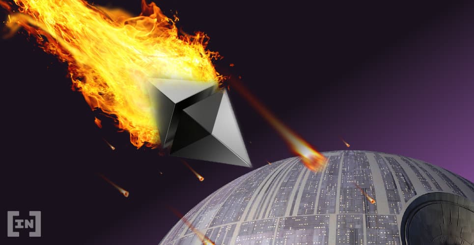 Ethereum (ETH) subit une chute abrupte malgré l&#8217;approche de The Merge à la mi-septembre