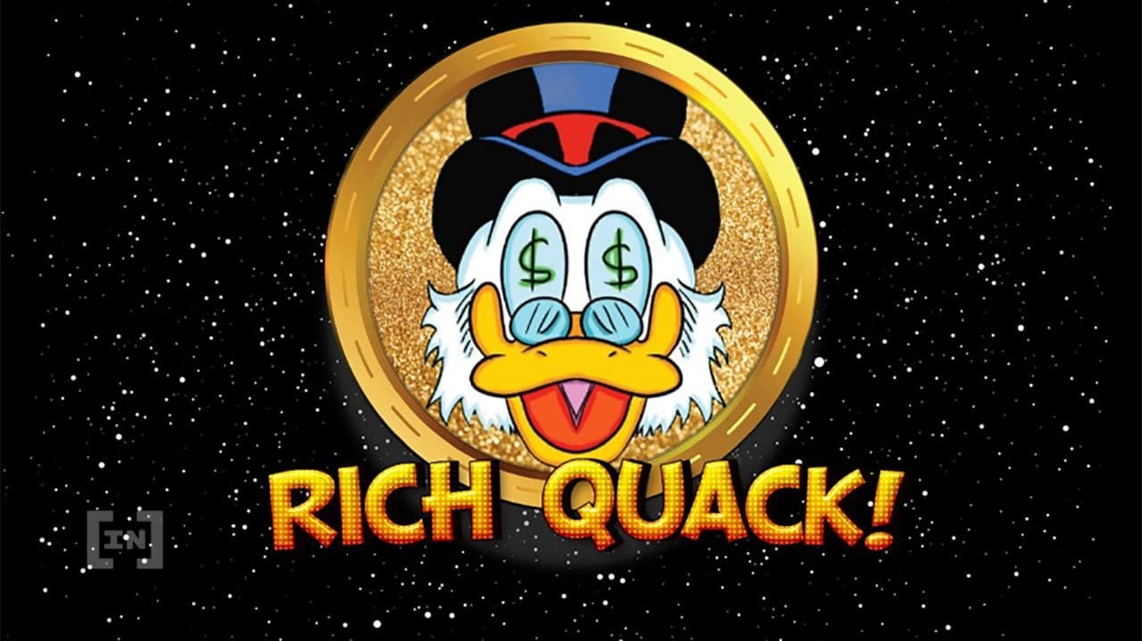 RichQUACK devient le token le plus suivi sur CoinMarketCap