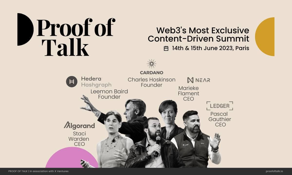 Proof of Talk : L&#8217;élite du Web3 se réunit lors d&#8217;un sommet unique au Louvre Palace