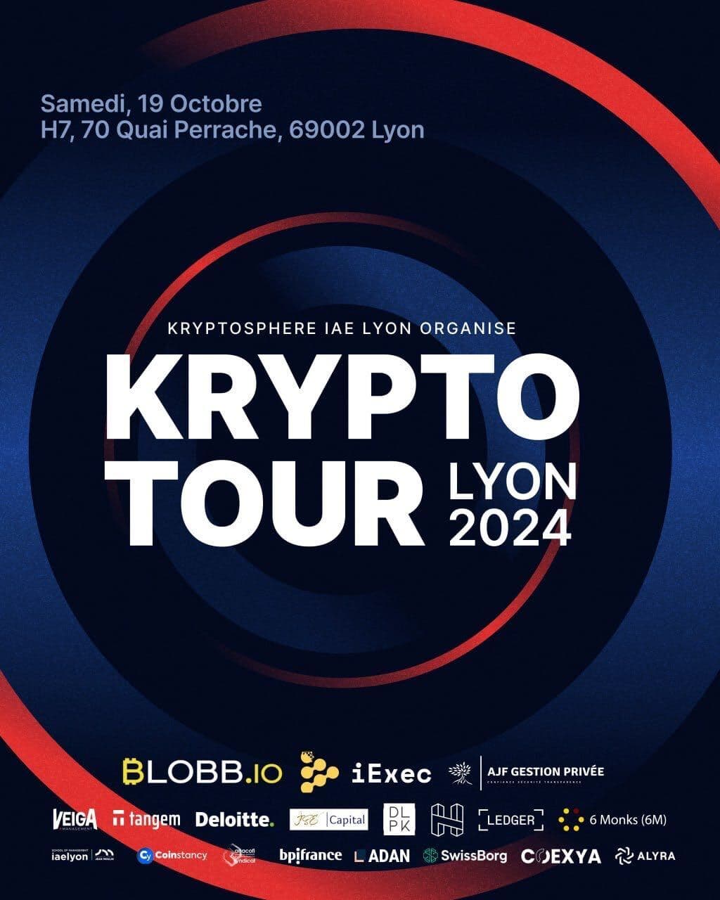 Le KRYPTO-TOUR Fait Escale à Lyon : Un Rendez-vous Incontournable pour l&#8217;Écosystème Web3 et Financier