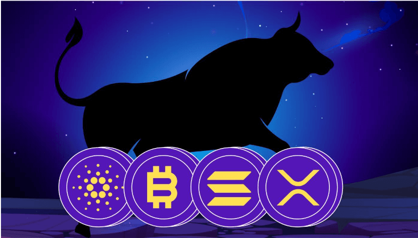ADA, XRP, SOL, BTC et les meme Coins prêts pour un rallye selon des schémas haussiers ; Maximisez vos gains avec l&#8217;IA d&#8217;AlgosOne