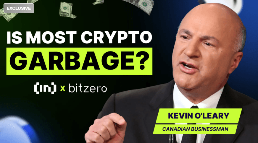 Kevin O&#8217;Leary de Shark Tank explique sa stratégie crypto
