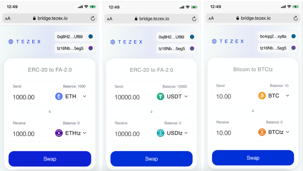 Tezos Bridge