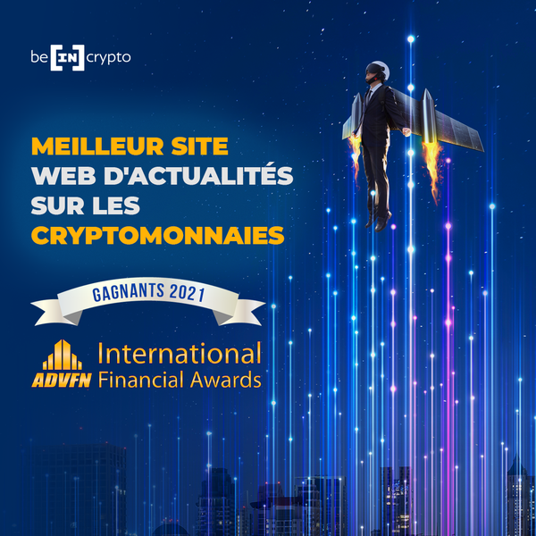 BeInCrypto remporte le prix du meilleur site d’actualités sur les cryptomonnaies