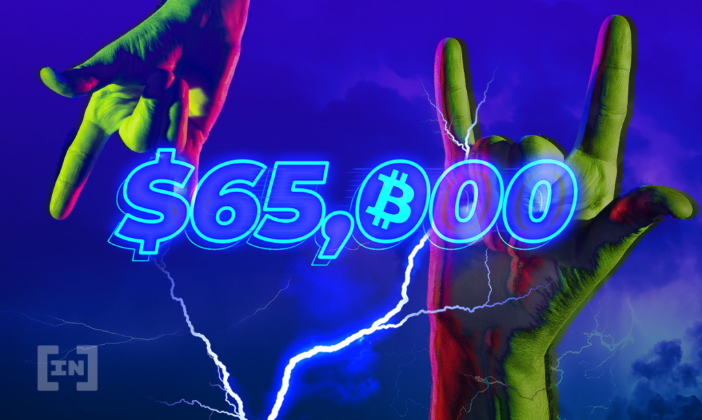 Bitcoin (BTC) franchit la barre des 65 000 $ et atteint un nouveau sommet historique