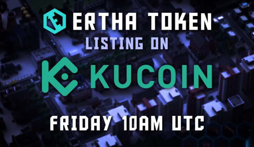 Le token ERTHA est coté sur KuCoin