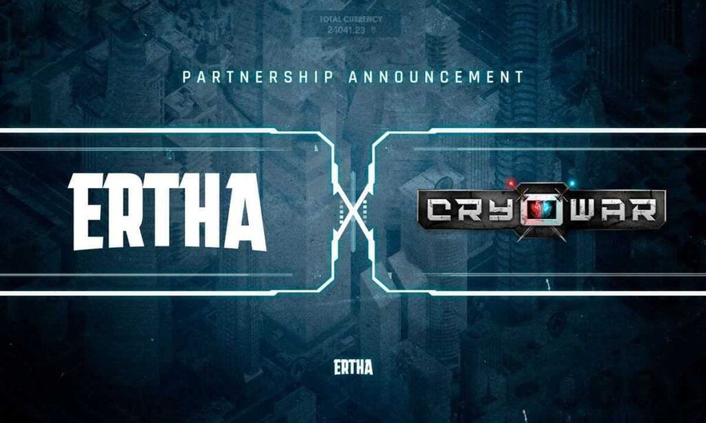 Ertha s’associe à Cryowar