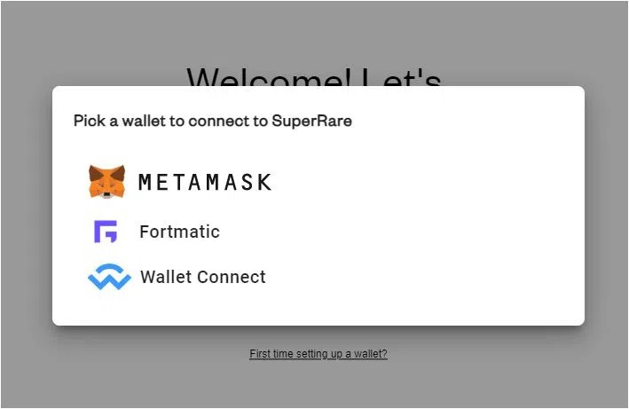 Créer un NFT sur SuperRare