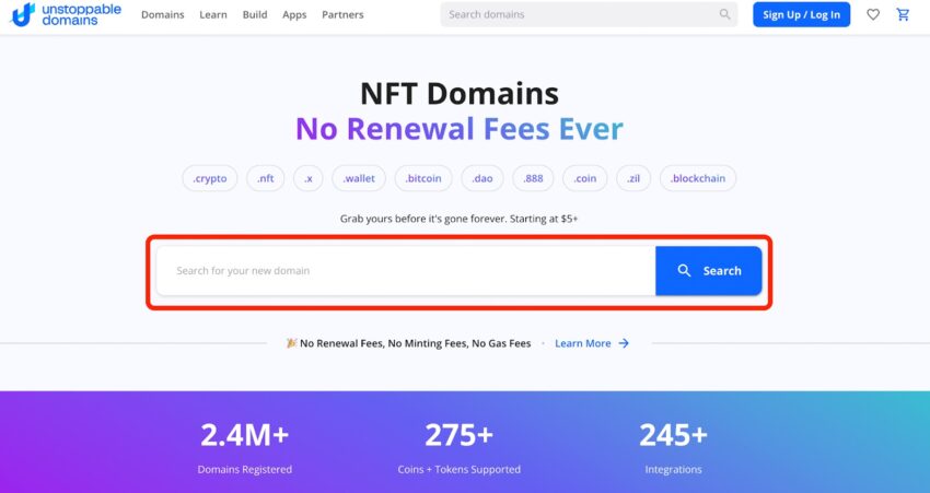 Unstoppable Domains