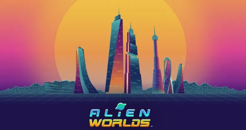 Jeux blockchain : Alien Worlds