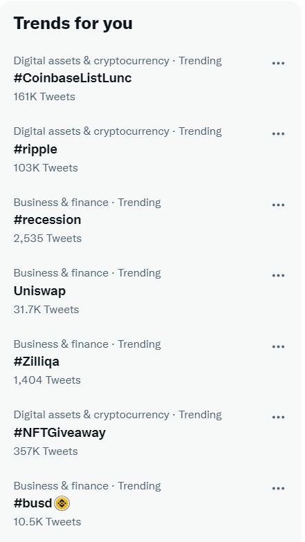 Coinbase LUNC