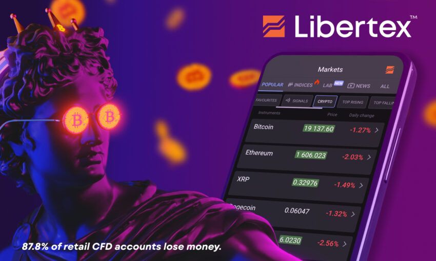 Comment trader des CFD crypto avec Libertex