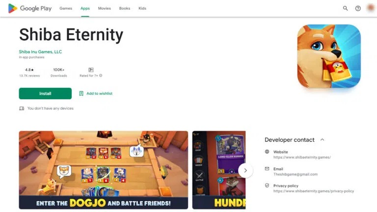 Comment télécharger Shiba Eternity ?