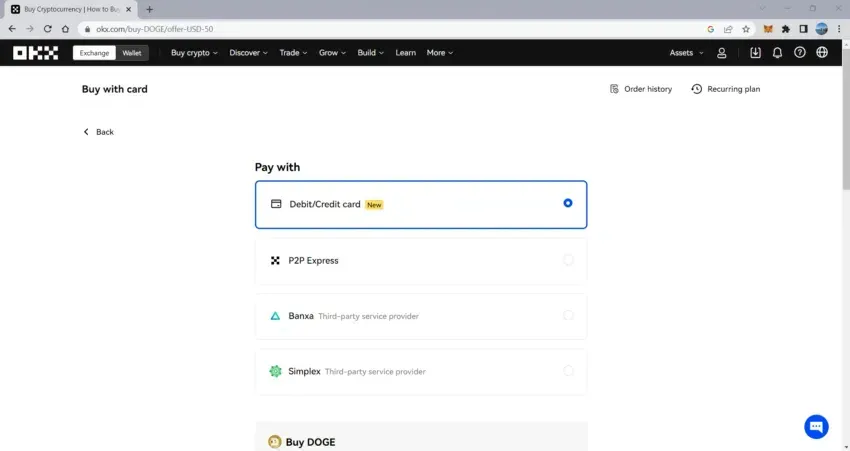 comment acheter un meme coin sur okx