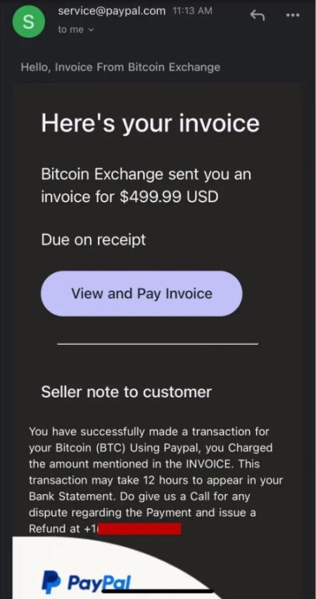 scam crypto paypal