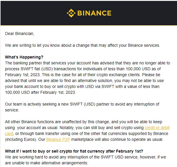 binance swift