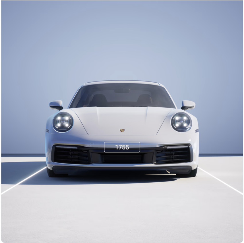 NFT porsche