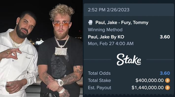drake pari bitcoin