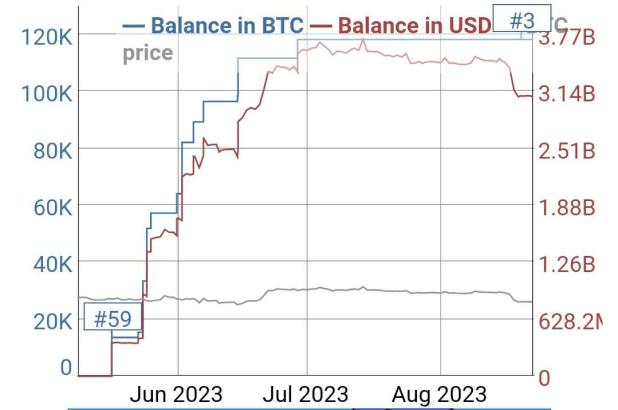 baleine bitcoin