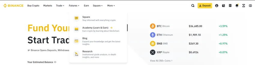 Application binance pour gagner de l'argent