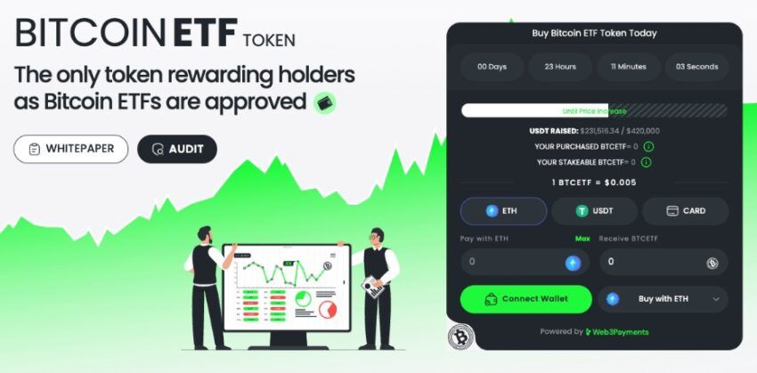 BTC ETF monte en flèche et dépasse les 3 millions de dollars