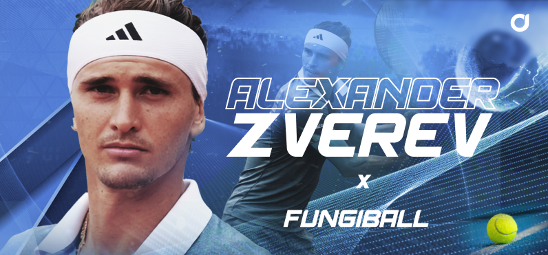 Alexander Zverev Rejoint Fungiball : Une Nouvelle Dimension pour les Cartes NFT de Tennis !