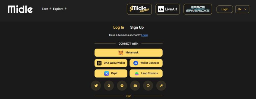 airdrop Midle