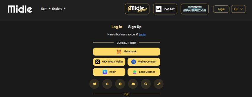 airdrop Midle