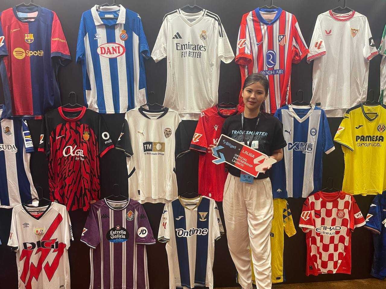 Partenariat entre Bitget et LaLiga.