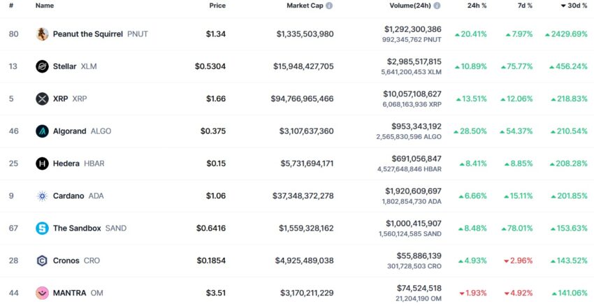 marché crypto