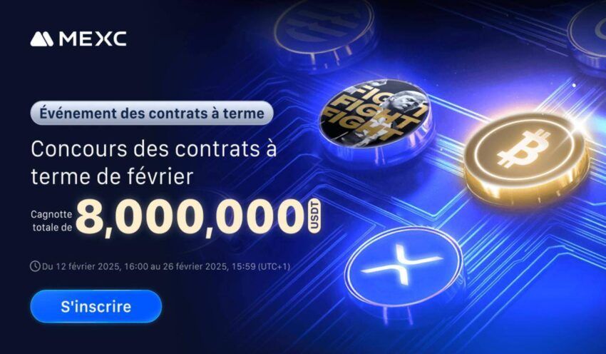 MEXC lance un concours de trading avec une cagnotte de 8 millions d’USDT