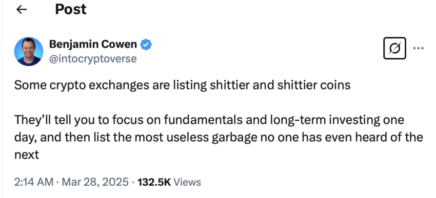 listing binance