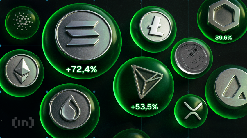Top & flop crypto : enfin un peu de hausse pour les altcoins