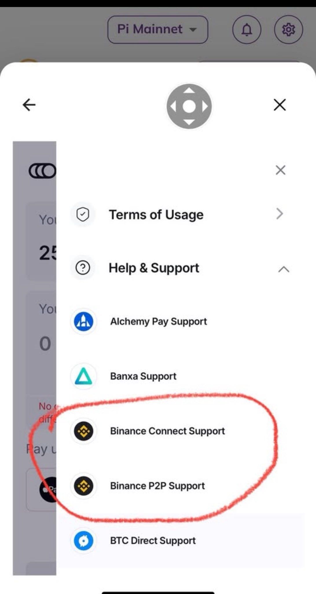 Pi wallet