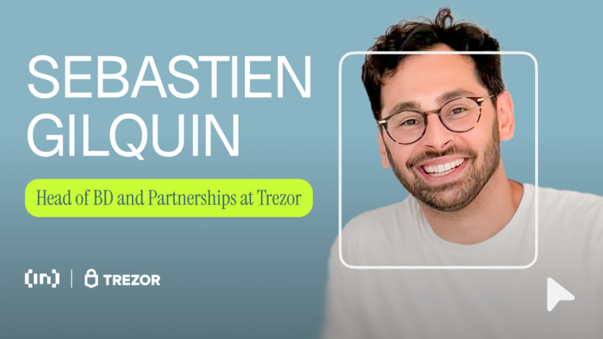 L’auto-garde une solution simple : la vision de Trezor avec Sebastien Gilquin
