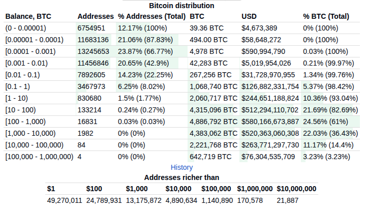 millionnaires bitcoin