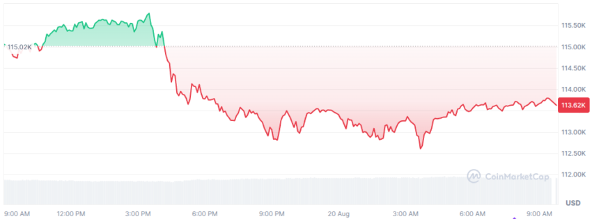 le cours du btc