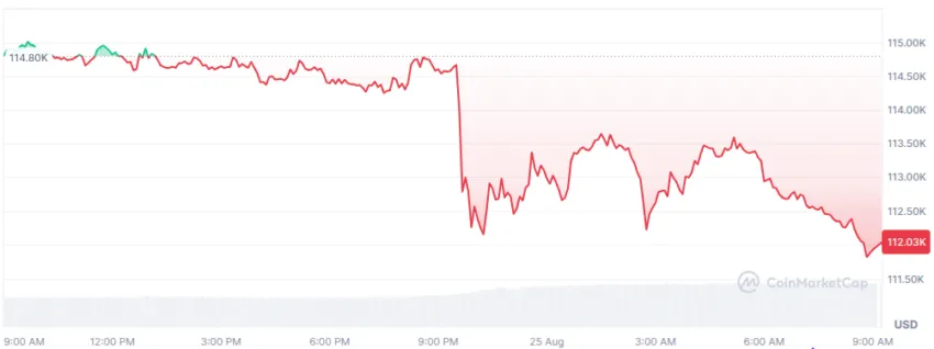 le cours du btc