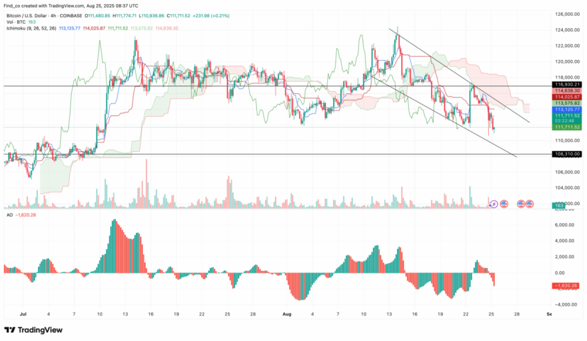 le cours du btc