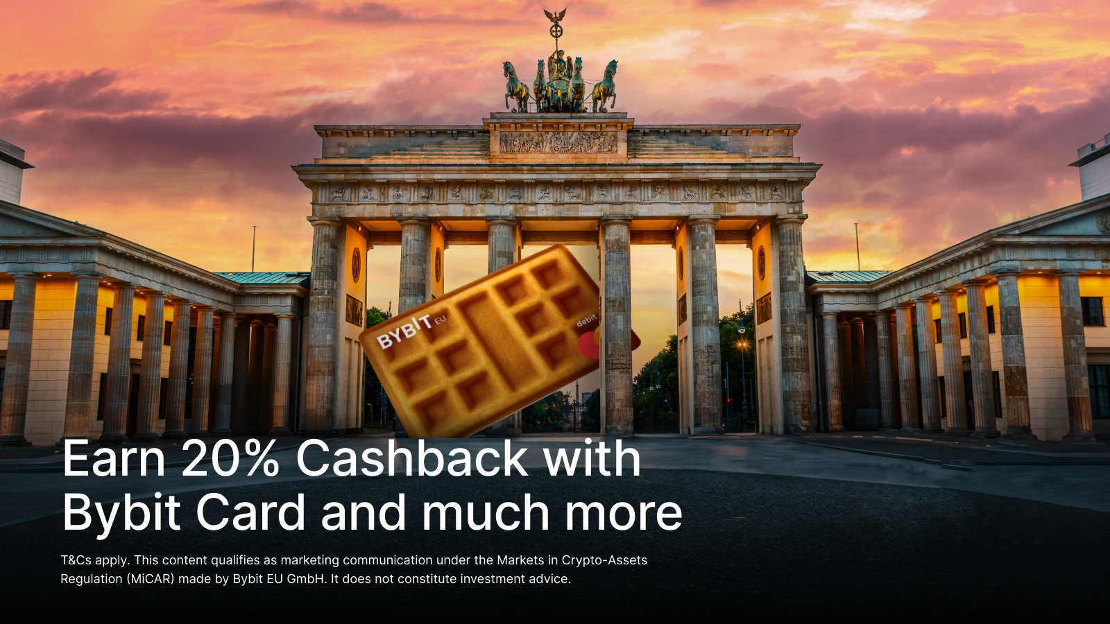Lancement de la carte Bybit en Europe avec un cashback inégalé de 20%
