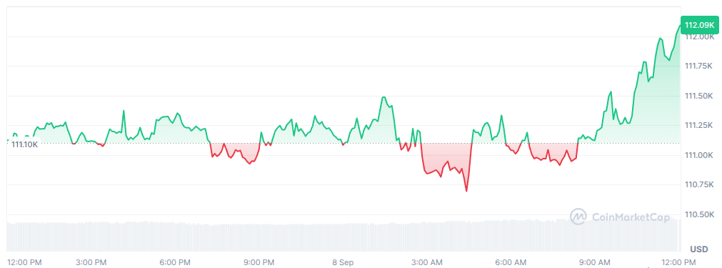 le cours du btc